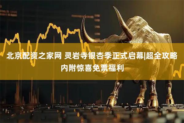 北京配资之家网 灵岩寺银杏季正式启幕|超全攻略内附惊喜免票福利